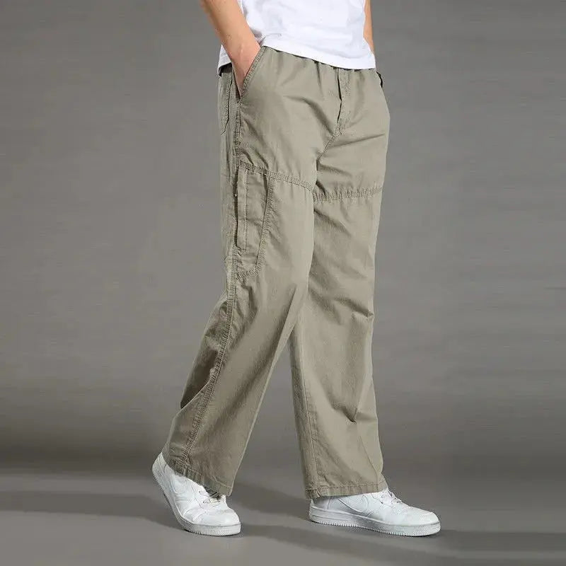 Men's Black Cargo Pants  IZER 