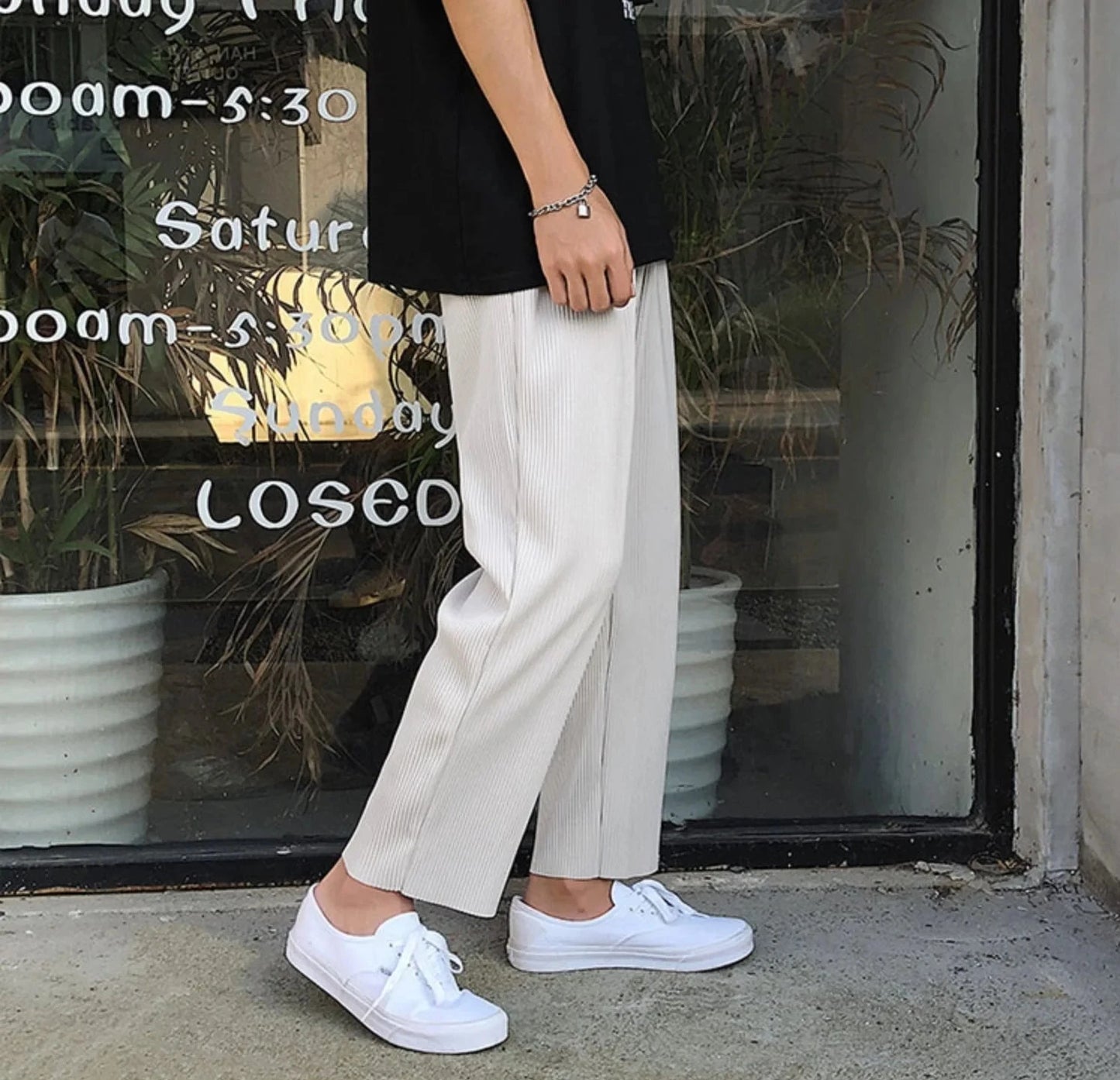 ZenFlow Pleated Wide Leg Pants  IZER 