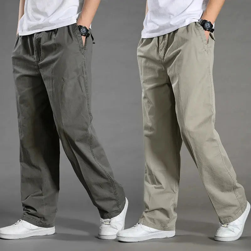 Men's Black Cargo Pants  IZER 