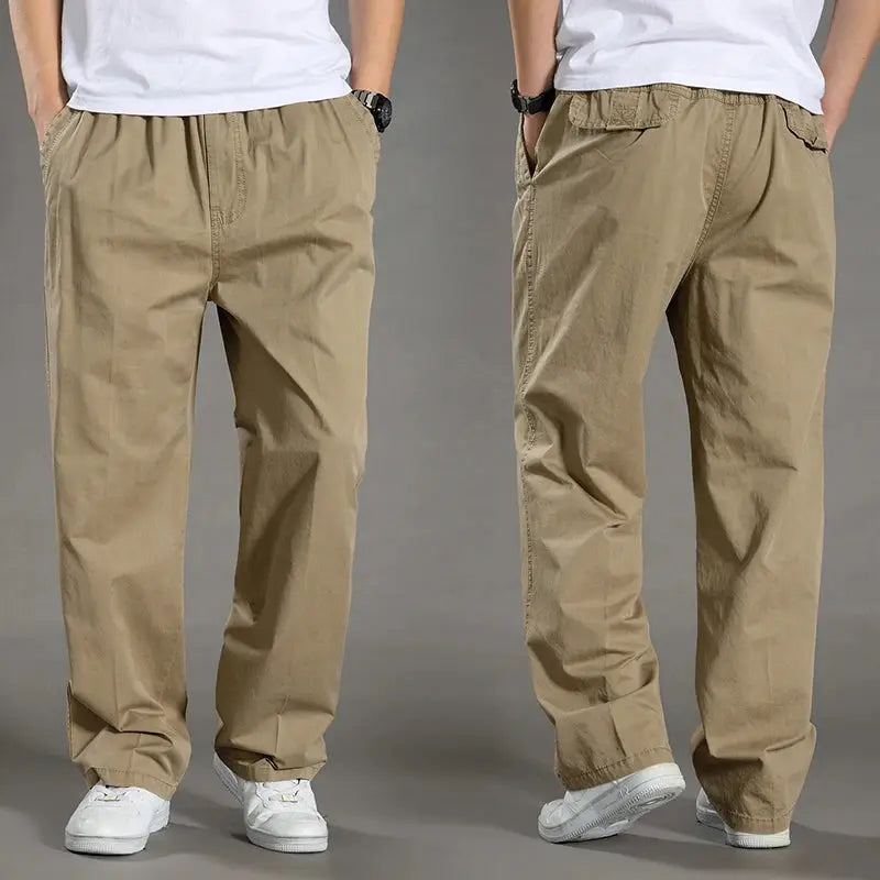 Men's Black Cargo Pants  IZER 