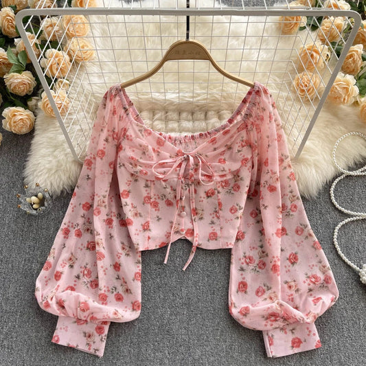 BreezyBloom Boho Blossom Blouse  IZER 