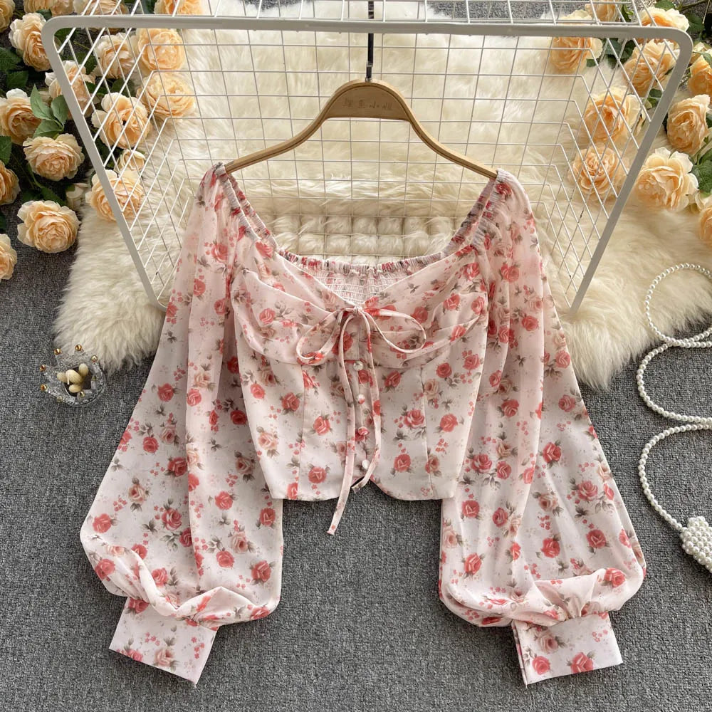 BreezyBloom Boho Blossom Blouse  IZER 