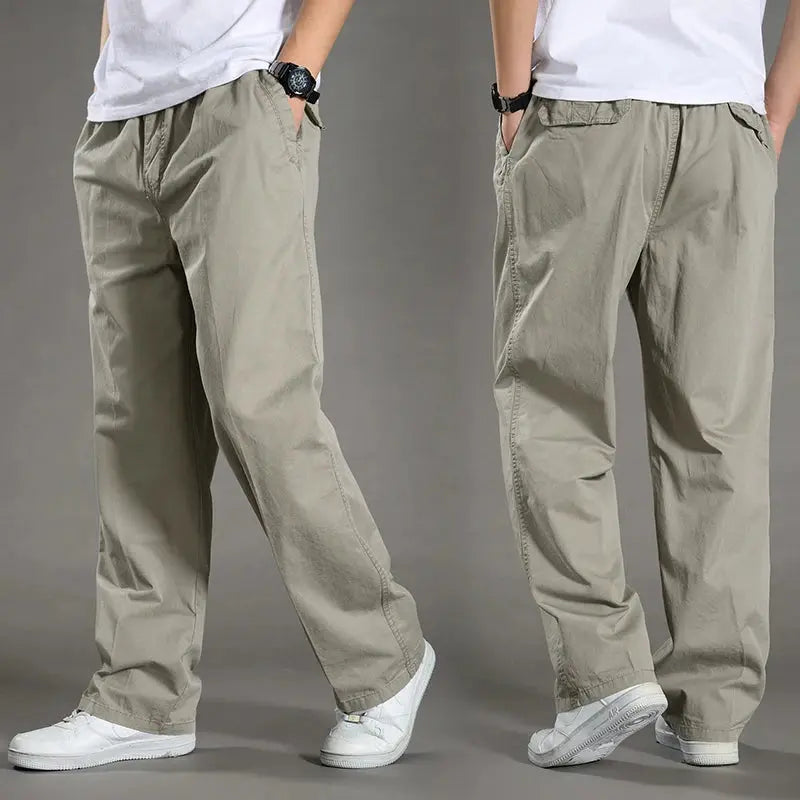 Men's Black Cargo Pants  IZER 