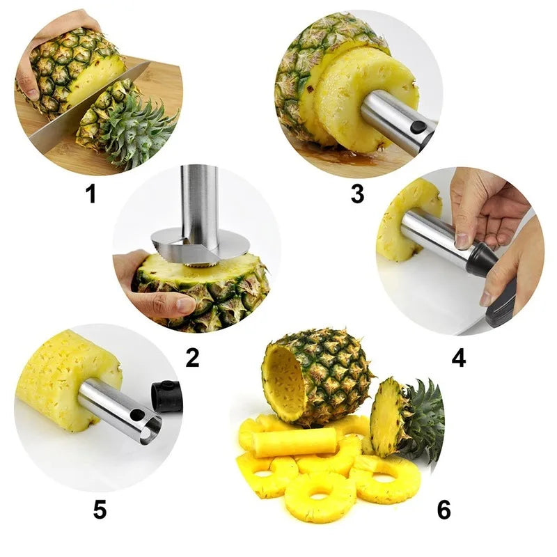 PineSlice Stainless Steel Pineapple Slicer  IZER 