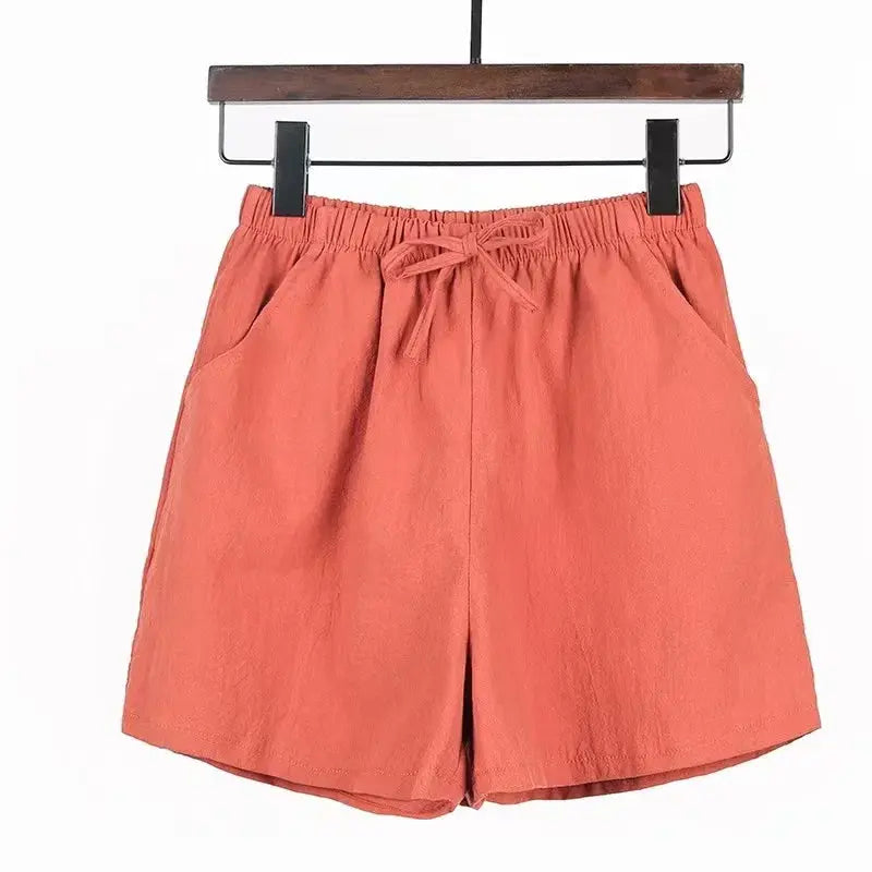 CoastalEase Linen Breeze Beach Shorts  IZER 