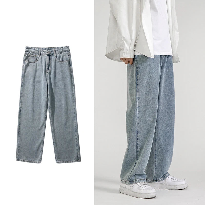 Korean Fashion Baggy Jeans  IZER 