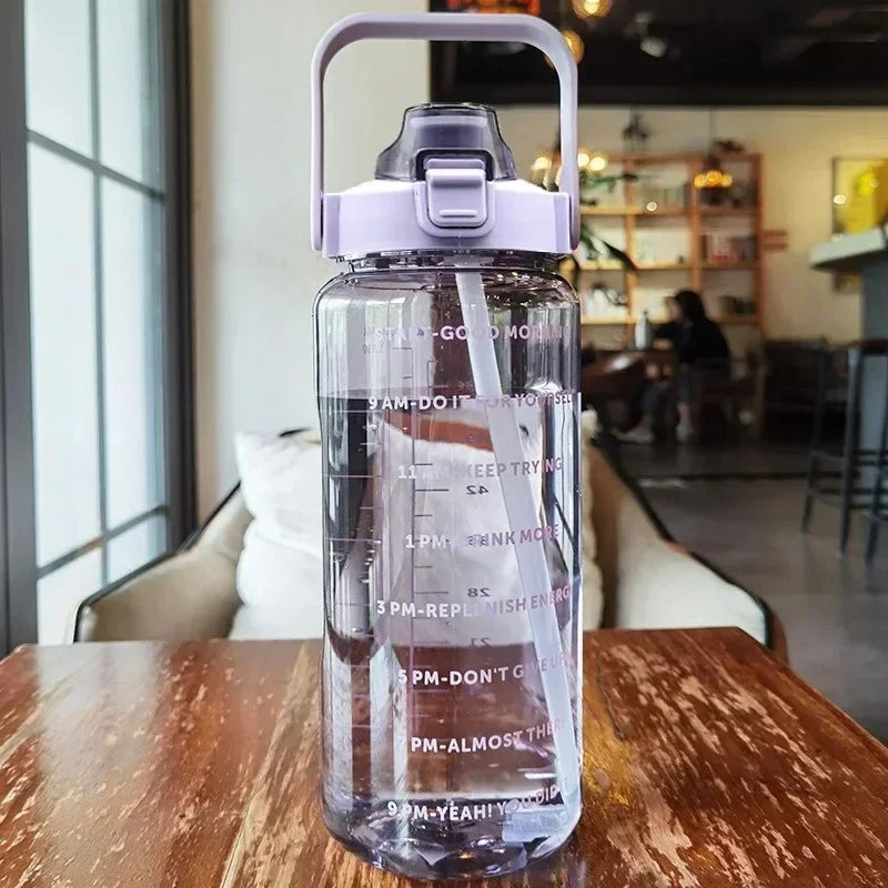 HydraQuench 2L Time-Marker Sports Water Bottle  IZER 