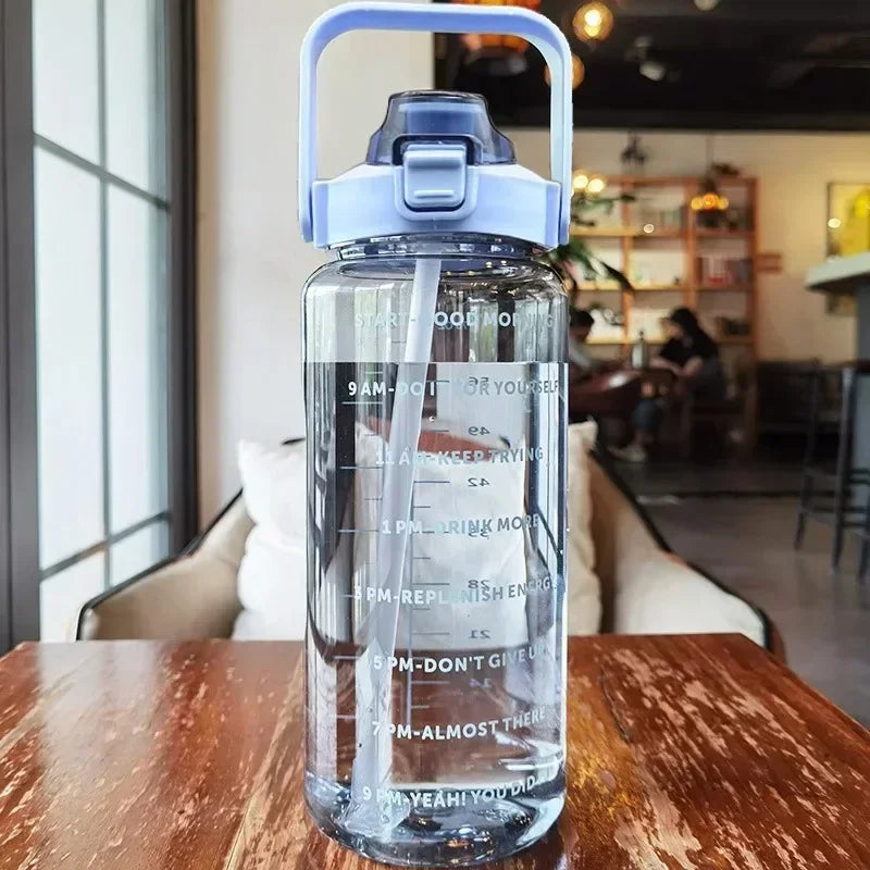 HydraQuench 2L Time-Marker Sports Water Bottle  IZER 