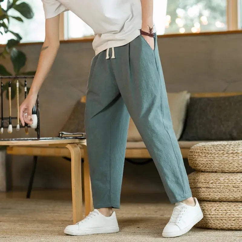 Summer Cotton Linen Pants  IZER 