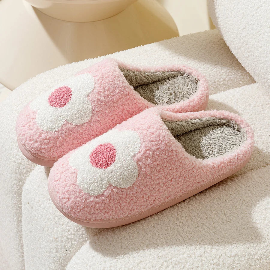 Blossom Eye Pink Flower Slippers  IZER 