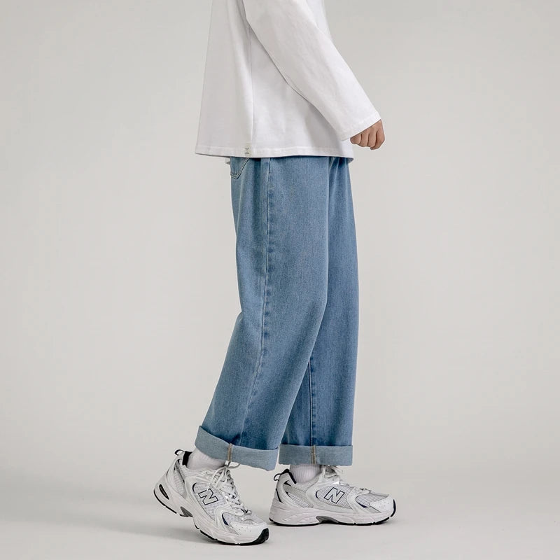 Korean Fashion Baggy Jeans  IZER 