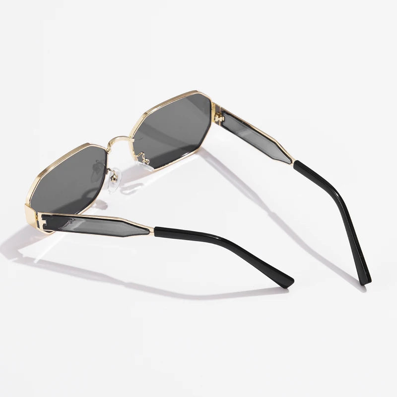 RetroSquare Metal Frame Sunglasses  IZER 