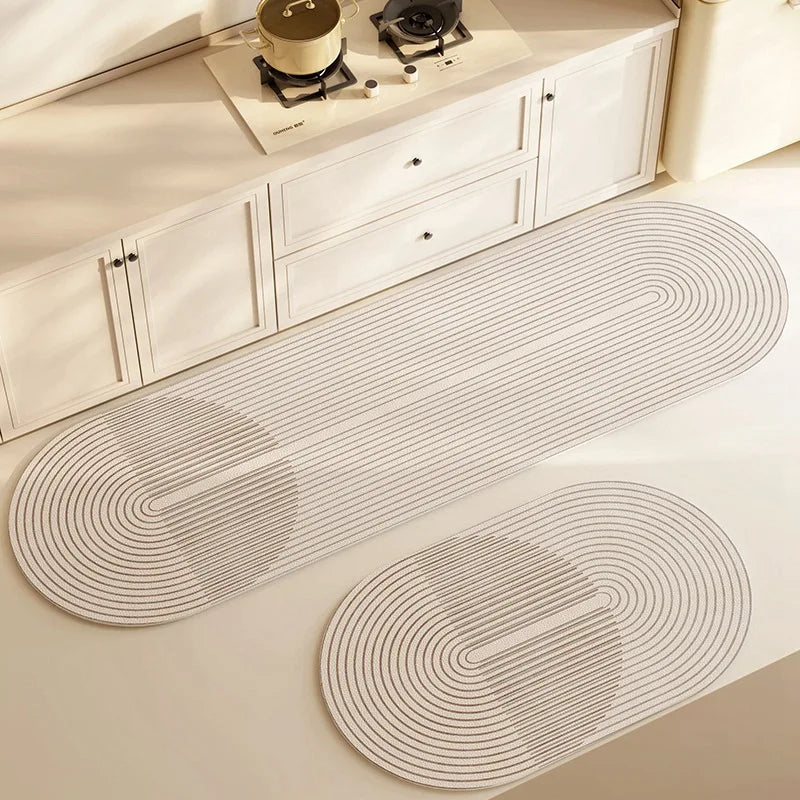 Nordic Diatomite Absorbent Kitchen Mat  IZER 