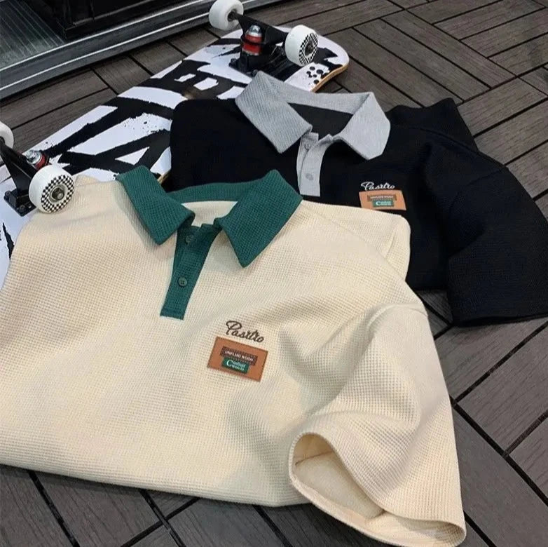 Hip Hop Street Style Polo Shirt  IZER 