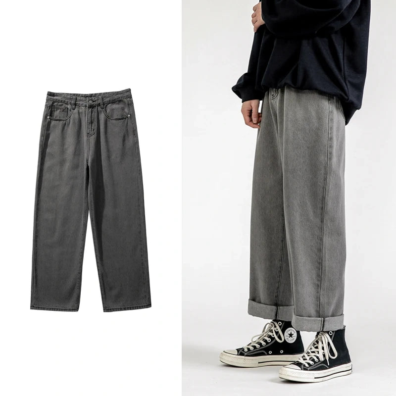 Korean Fashion Baggy Jeans  IZER 