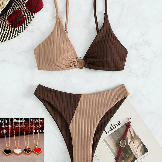 Push-Up High Waist Bikini Set  IZER 