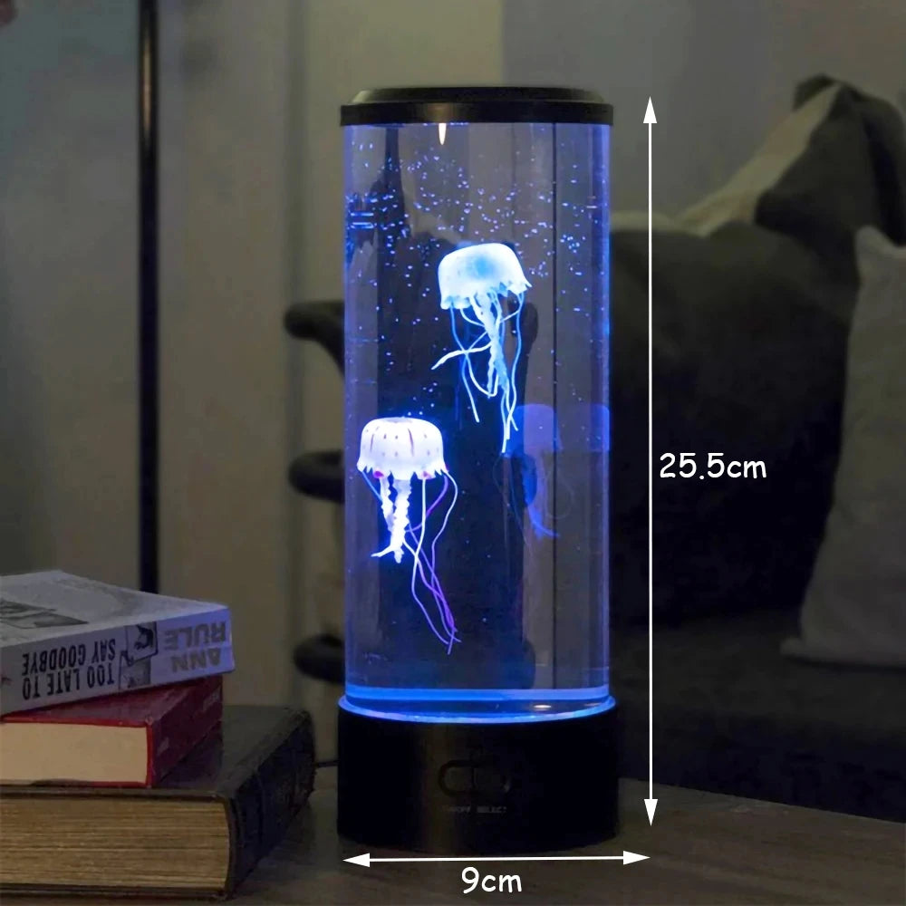 AquaJelly Color-Changing Jellyfish Lamp  IZER 