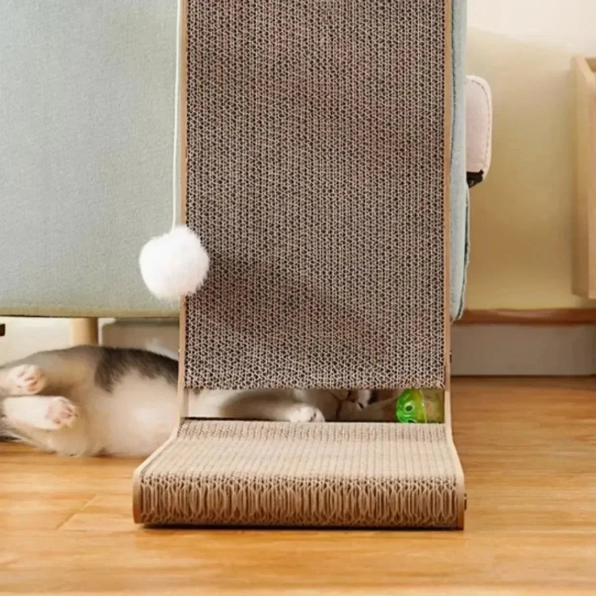 ScratchGuard L-Shaped Cat Scratching Board  IZER 