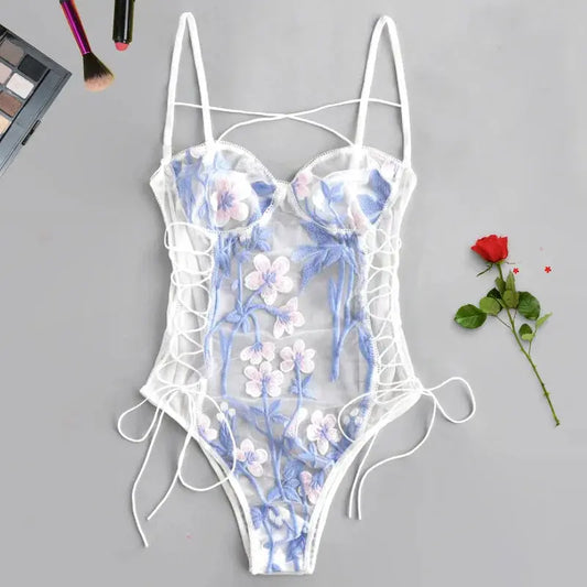 Enchanté Lace Bodysuit  IZER 