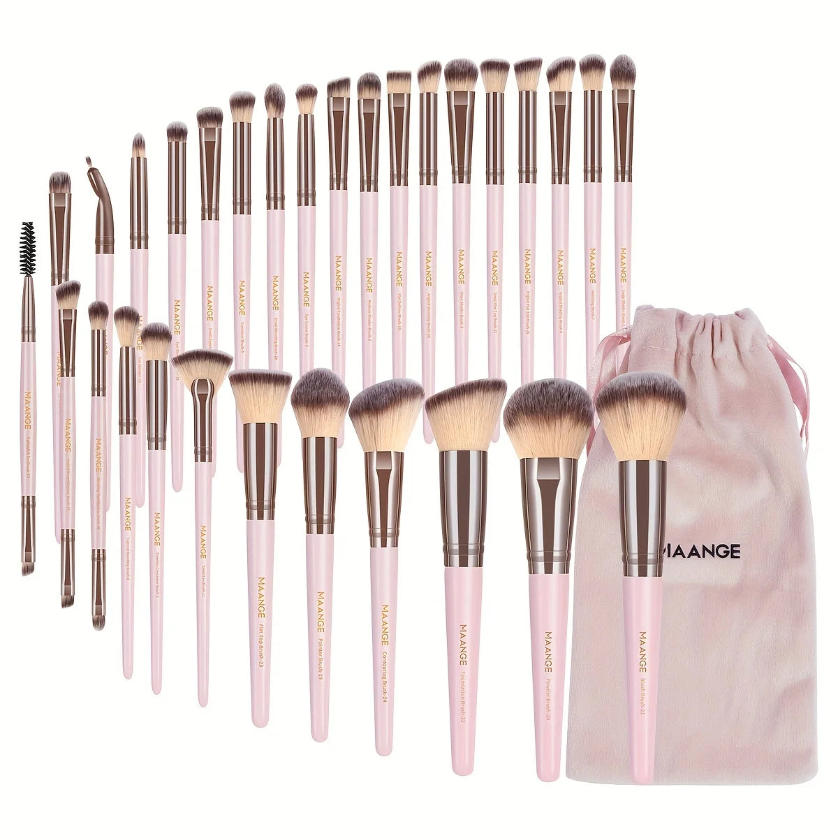 ProGlam Brush Set by MAANGE  IZER 