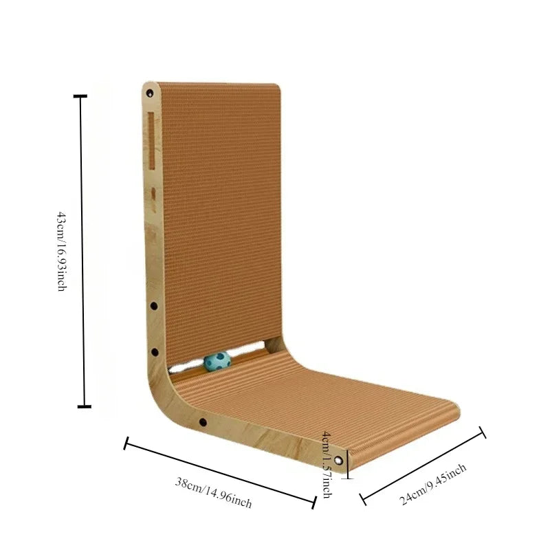 ScratchGuard L-Shaped Cat Scratching Board  IZER 