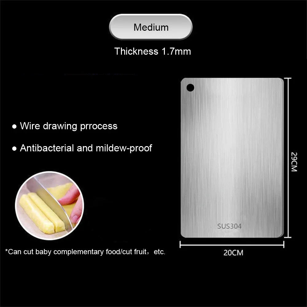 316 Stainless Steel Panel and Chopping Board  IZER 