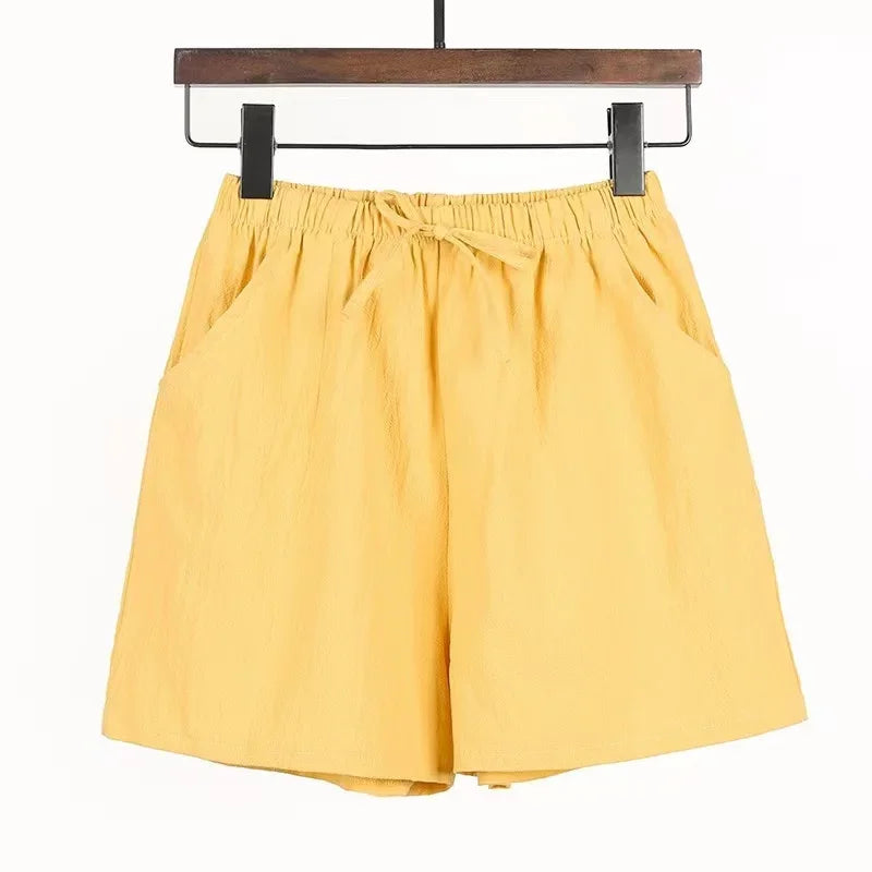 CoastalEase Linen Breeze Beach Shorts  IZER 