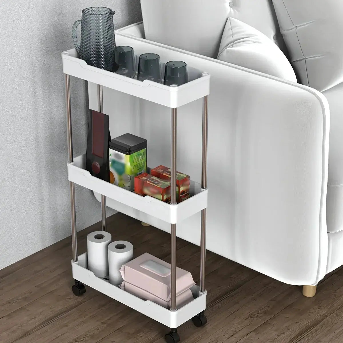 RollEase Multi-Purpose Storage Cart  IZER 