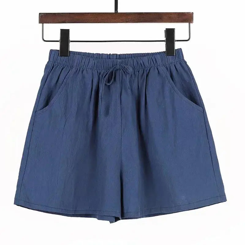 CoastalEase Linen Breeze Beach Shorts  IZER 