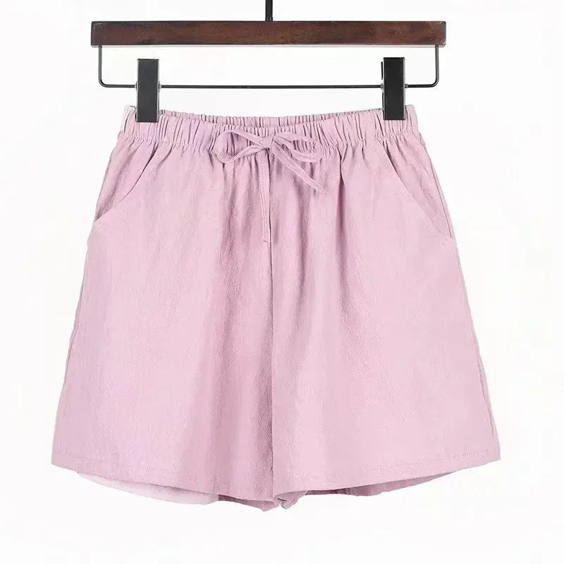 CoastalEase Linen Breeze Beach Shorts  IZER 