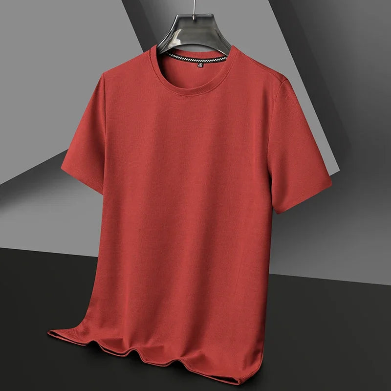 Summer Waffle Knit T-Shirt for Men  IZER 