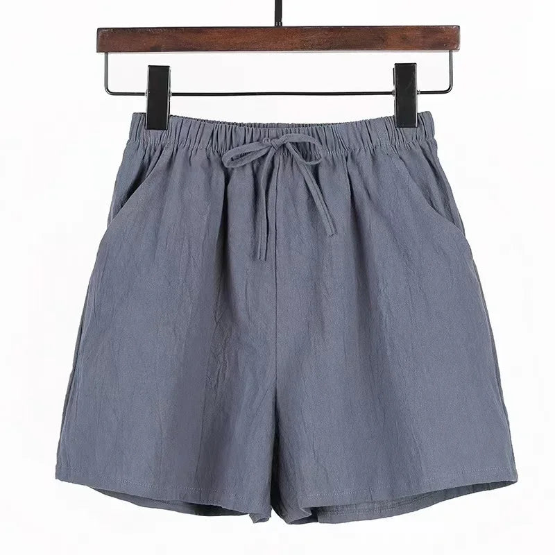 CoastalEase Linen Breeze Beach Shorts  IZER 