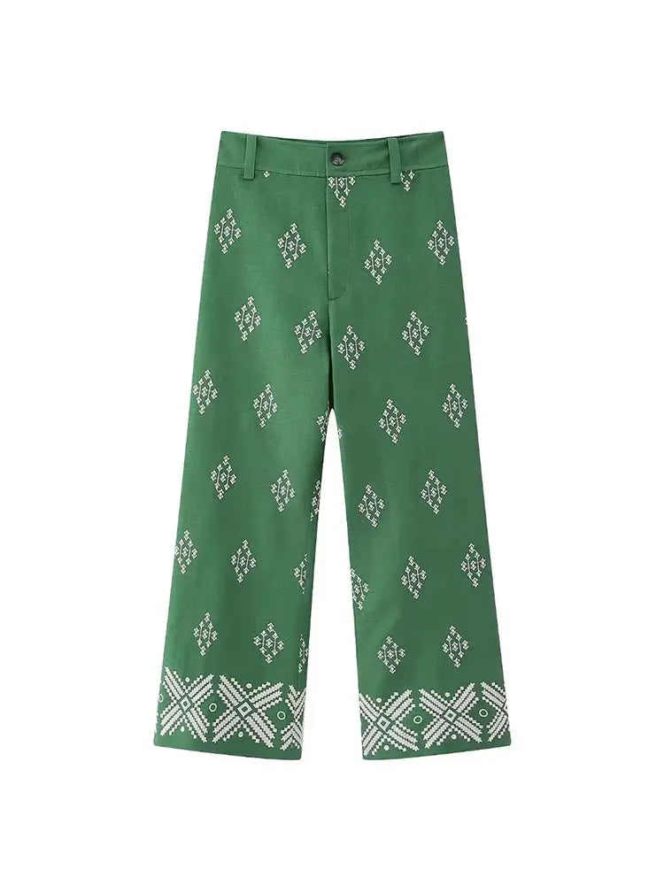 Vintage Boho Linen Pants  IZER 