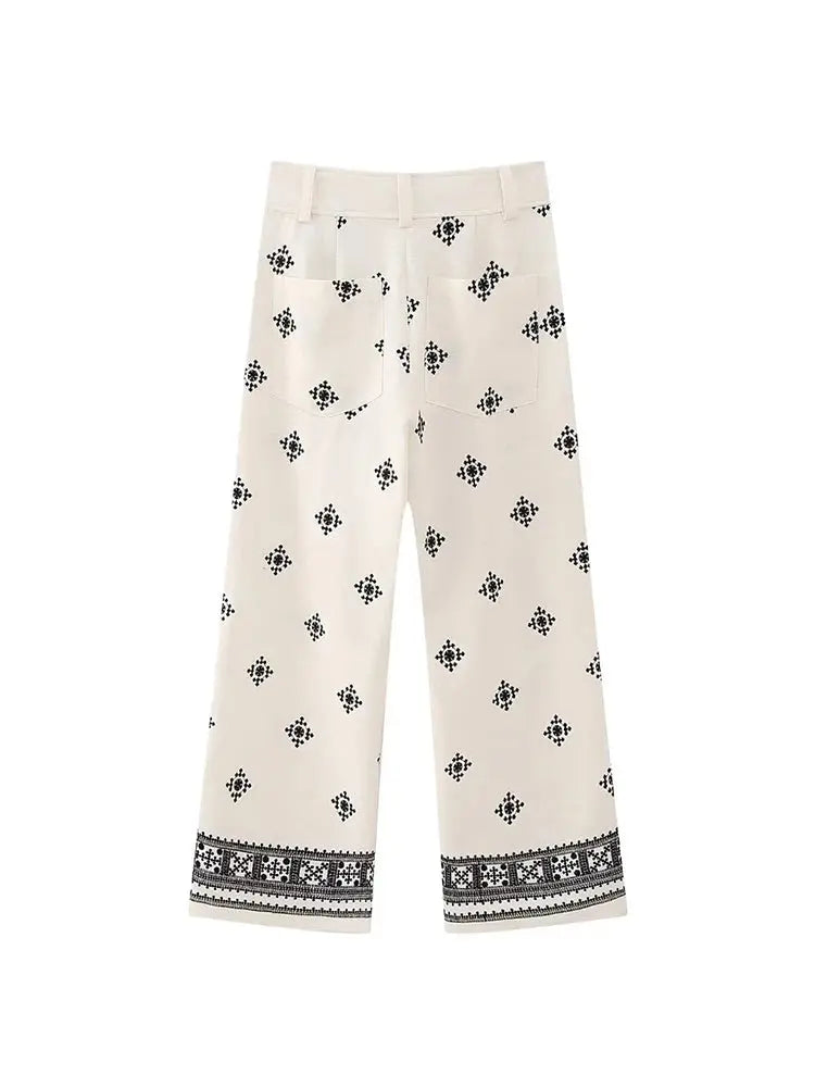 Vintage Boho Linen Pants  IZER 