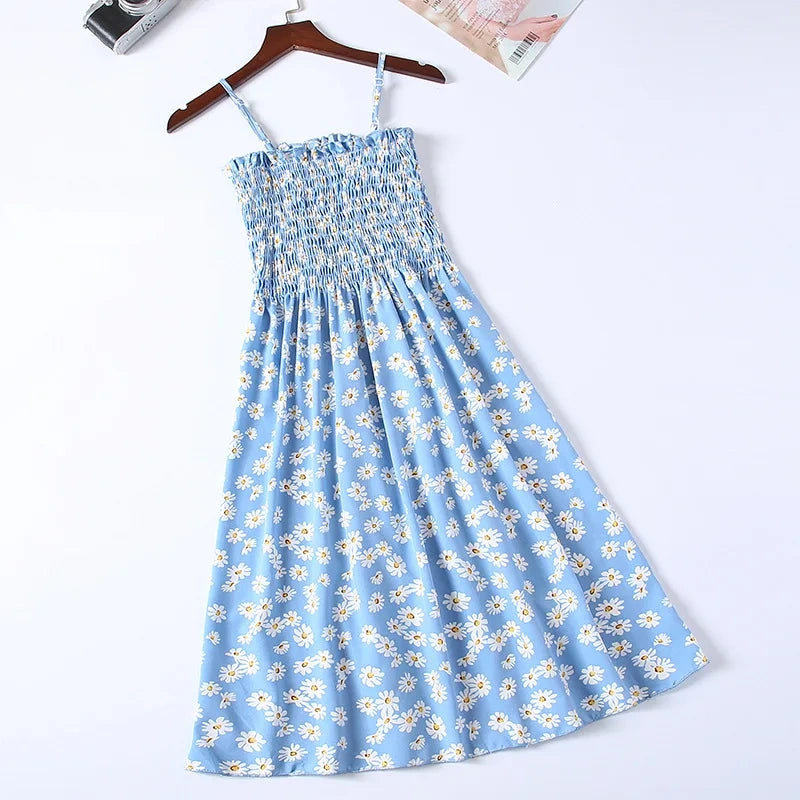 Daisy Delight Chiffon Halter Dress  IZER 