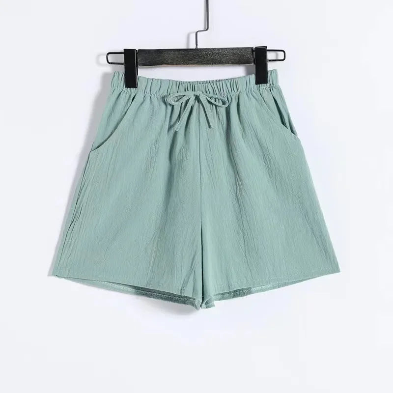 CoastalEase Linen Breeze Beach Shorts  IZER 