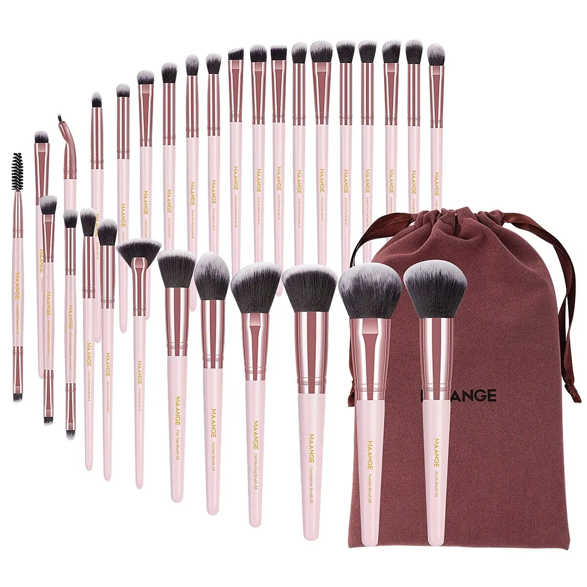 ProGlam Brush Set by MAANGE  IZER 