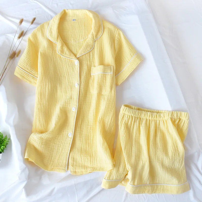 Summer Comfort: Cotton Multi-Color Pajamas Set  IZER 