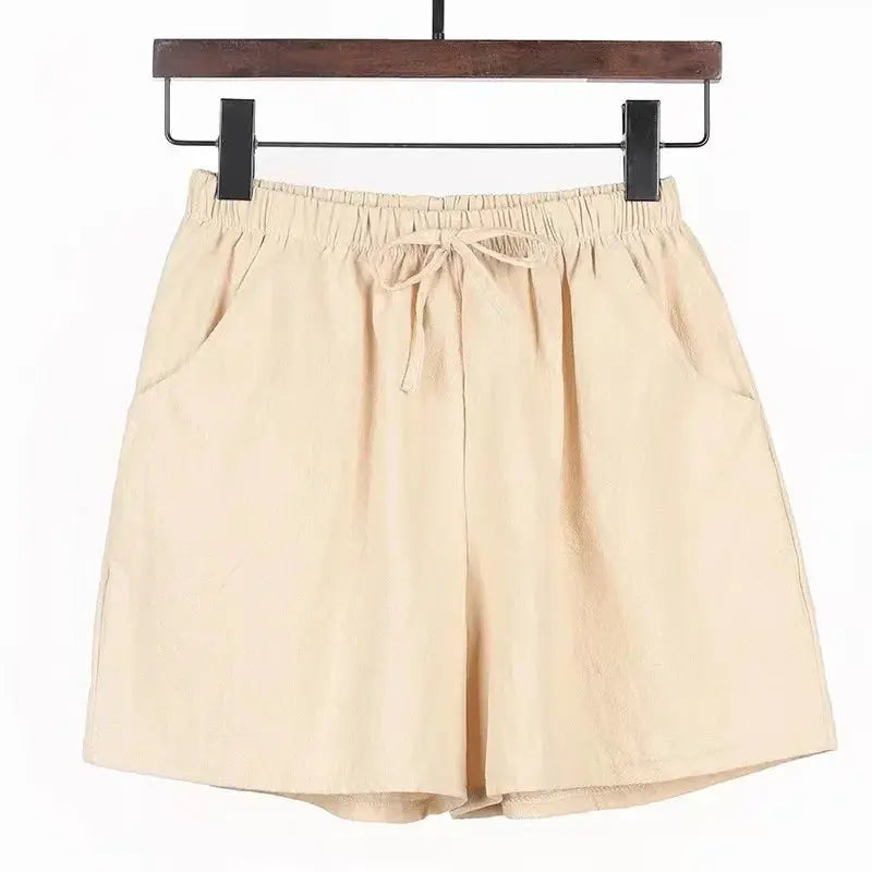 CoastalEase Linen Breeze Beach Shorts  IZER 